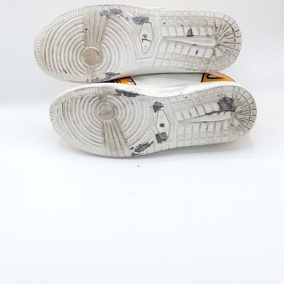 Demon Slayer Blade Kamado Tanjirou Kimestu No Yaiba Shoes Orange men's size 9 - Picture 5 of 9